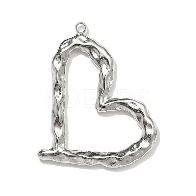 304 Stainless Steel Pendants STAS-OY001-26P-1