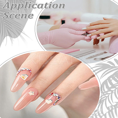 Glass Rhinestone Cabochons DIY-WH0699-26A-1