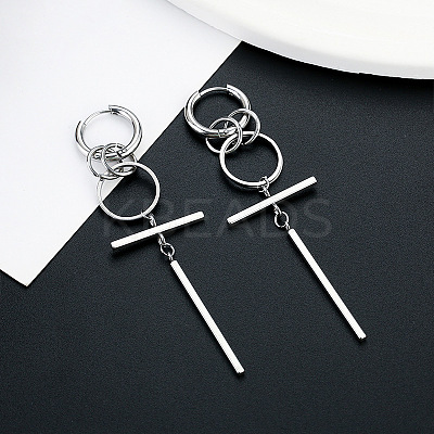 304 Stainless Steel Hoop Earrings FS-WG93B8B-07-1