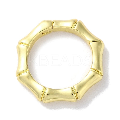 Rack Plating Brass Twister Clasps KK-Z039-34G-1