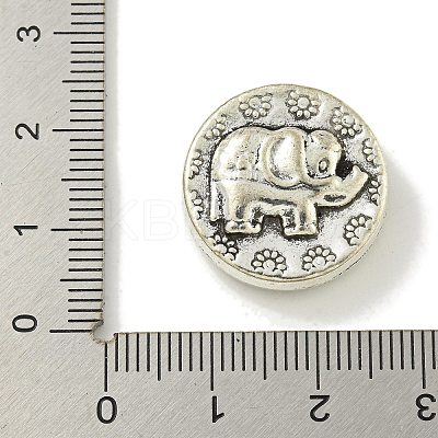 Tibetan Style Alloy Beads FIND-U015-15AS-01-1