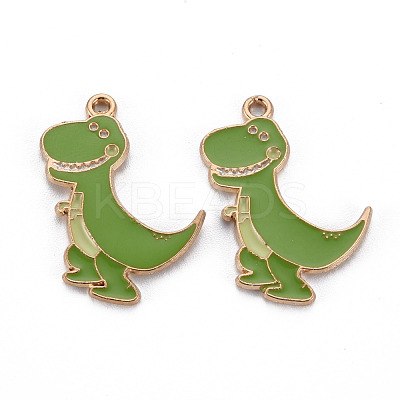 Alloy Enamel Pendants ENAM-S126-084-NR-1