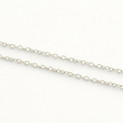 925 Sterling Silver Cable Chains STER-TAC0002-01S-1