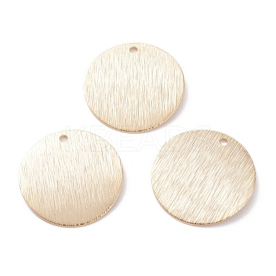 Brass Charms KK-Y003-07C-G-1