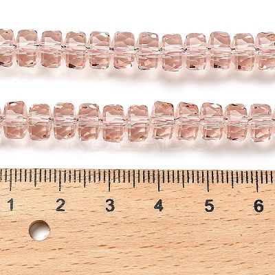 Transparent Glass Beads Strands EGLA-K071-05D-1