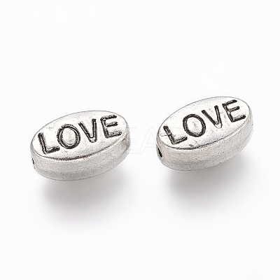 Tibetan Style Alloy Beads LS-TIBEB-5850-AS-NR-1
