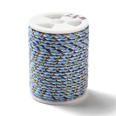 4-Ply Polycotton Cord with Metallic Thread OCOR-Z003-D102-1