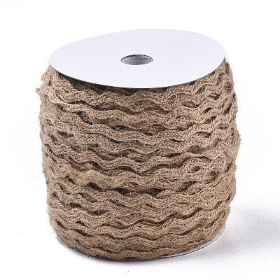 Braided Burlap Wave Ribbon OCOR-TAC0009-04-1