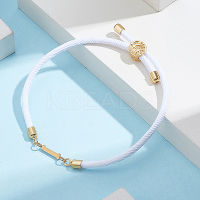 1pc Adjustable Nylon Cord Slider Bracelets for Women BJEW-LP0001-33I-G-1