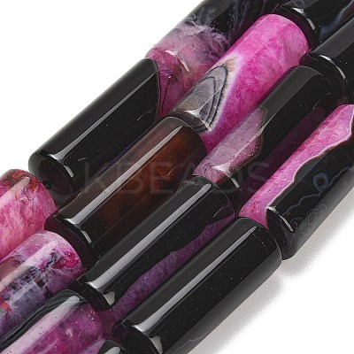 Natural Agate Beads Strands GG-L001-A01-01G-1