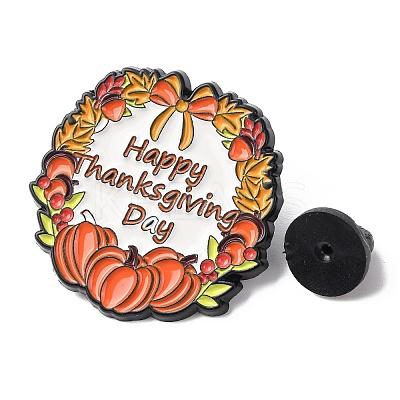 Thanksgiving Day Enamel Pins JEWB-L025-02EB-02-1