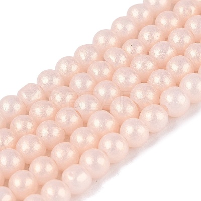 Baking Paint Glass Pearl Beads Strands LS-DGLA-ZX001-05B-02-1
