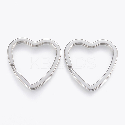 Tarnish Resistant 304 Stainless Steel Split Key Rings X-STAS-P197-034P-1