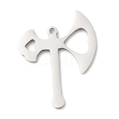 201 Stainless Steel Pendants STAS-Q341-04P-1