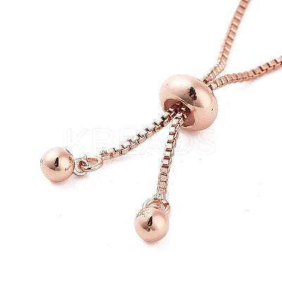 Brass Chain Bracelet Making KK-G291-02RG-NR-1