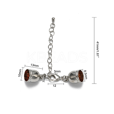 Brass Chain Extender LS-KK-L089-04P-NF-1