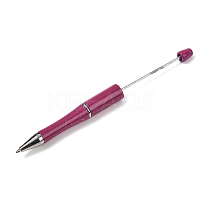 (Defective Closeout Sale: Pen Shaft Oxidation)Plastic Beadable Pens AJEW-XCP0003-46C-1