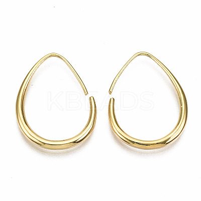 Brass Dangle Earrings X-KK-T056-110G-NF-1