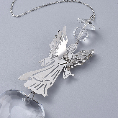 Crystals Chandelier Suncatchers Prisms AJEW-G025-E01-1