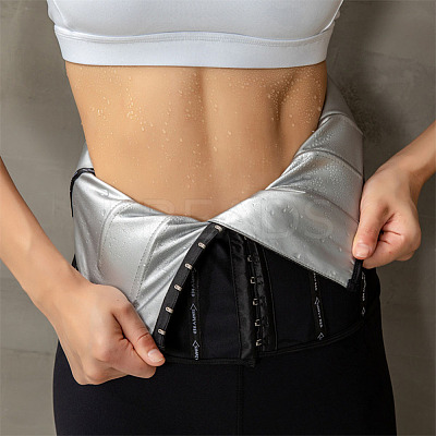 2Pcs 2 Colors Polyester Women's 3 Rows 15 Hooks Longline Corset Bra Extender FIND-BC0005-68-1