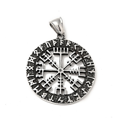 304 Stainless Steel Manual Polishing Pendants STAS-G280-10AS-1