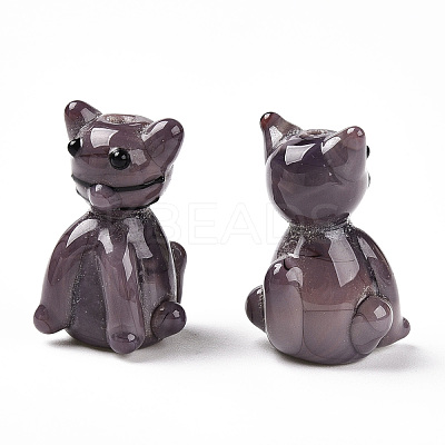 Handmade Lampwork Beads LAMP-T021-19B-1