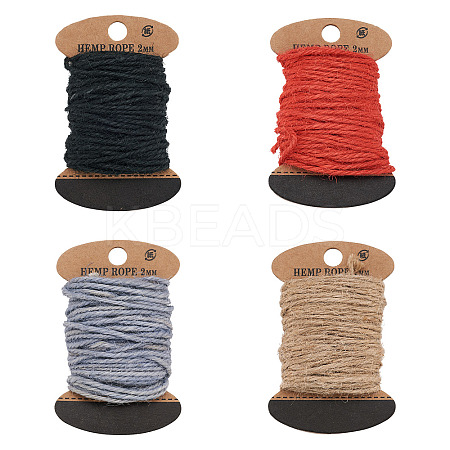 4 Boards 4 Colors Jute Cord OCOR-CW0001-05-1