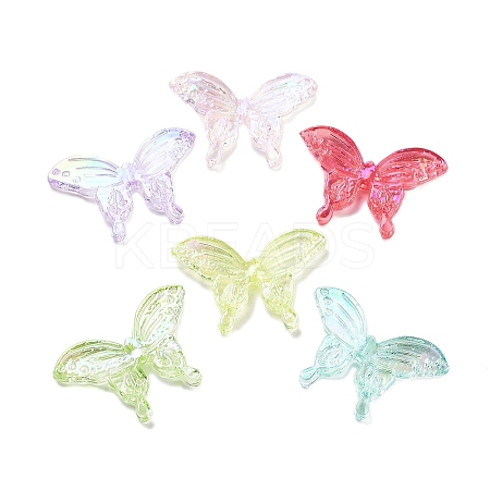 Transparent Acrylic Beads OACR-U001-02-1