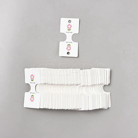 Flower Pattern with Word Handmade Paper Display Cards CDIS-WH20001-04-1