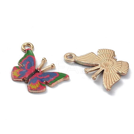 Alloy Enamel Printed Pendants LS-ENAM-CJC0006-66E-1