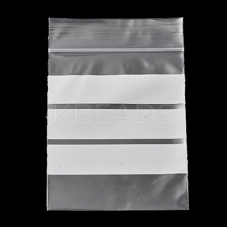 100Pcs PE Resealable Bags OPP-Z003-01B-1