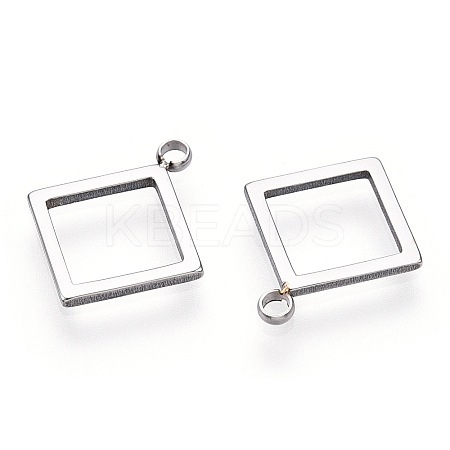 Non-Tarnish 304 Stainless Steel Pendants LS-STAS-T064-28P-1