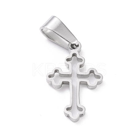 Non-Tarnish 304 Stainless Steel Pendants STAS-L216-26P-1