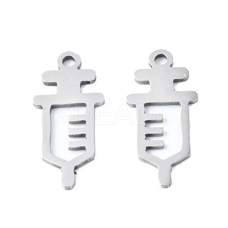 Non-Tarnish 201 Stainless Steel Pendants STAS-T044-250P-1