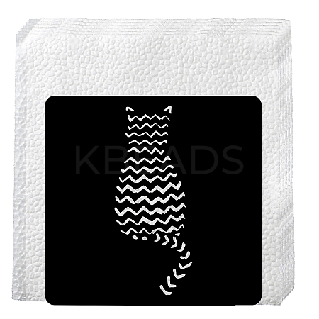 Iron Napkin Holder DJEW-WH0020-005-1