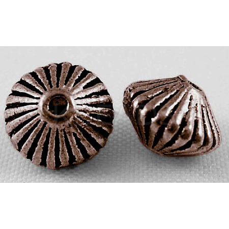 Tibetan Style Alloy Spacer Beads LS-RLF0620Y-NF-1