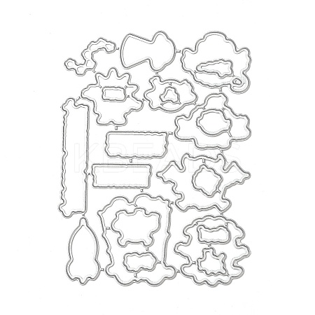 Carbon Steel Cutting Dies Stencils LS-DIY-XCP0002-32-1