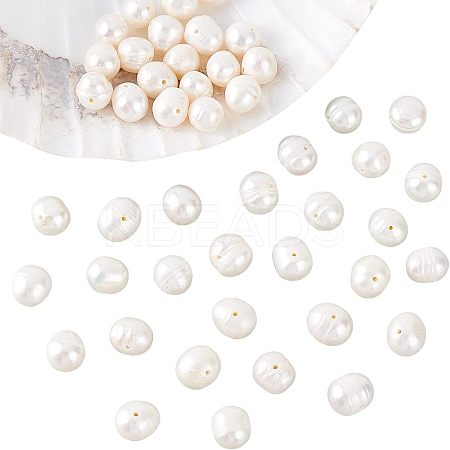 Grade A Natural Cultured Freshwater Pearl Beads Strands PEAR-NB0001-27-1