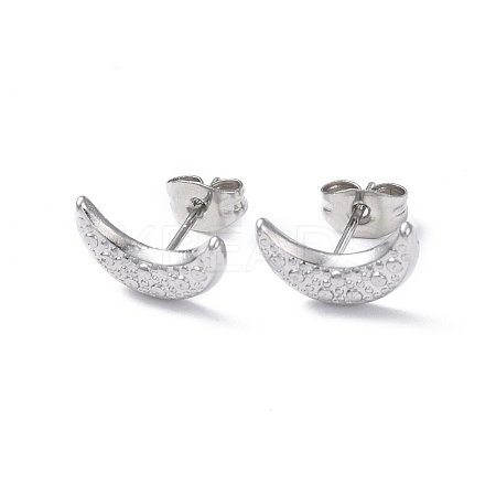 Non-Tarnish 304 Stainless Steel Stud Earring for Women EJEW-I285-17P-1