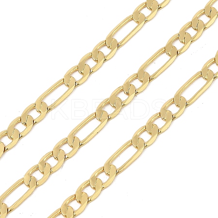 Brass Figaro Chains KK-P300-15G-B-1