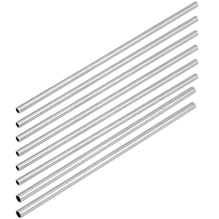 8Pcs 2 Style 304 Stainless Steel Hollow Bars FIND-BC0005-57-1
