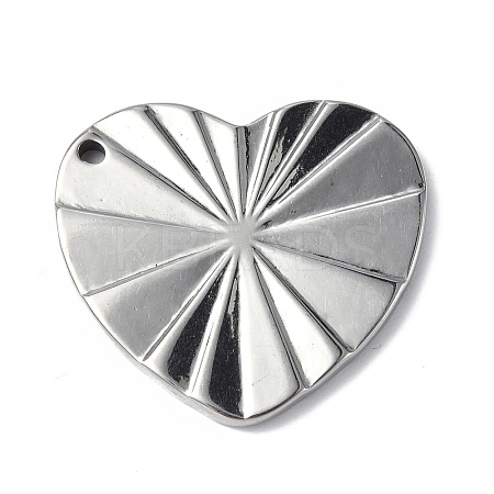 Non-Tarnish 304 Stainless Steel Pendants STAS-B034-03P-1