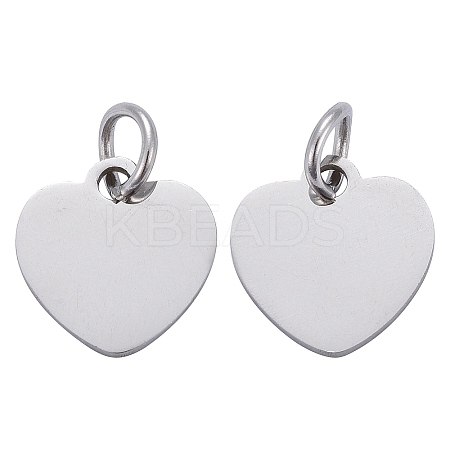 Anti-Tarnish 304 Stainless Steel Stamping Blank Tag Charms STAS-I311-18P-1