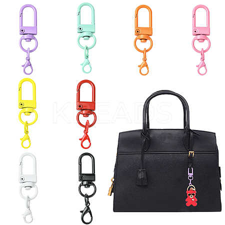 8Pcs Alloy Swivel Clasps KEYC-YW00195-1