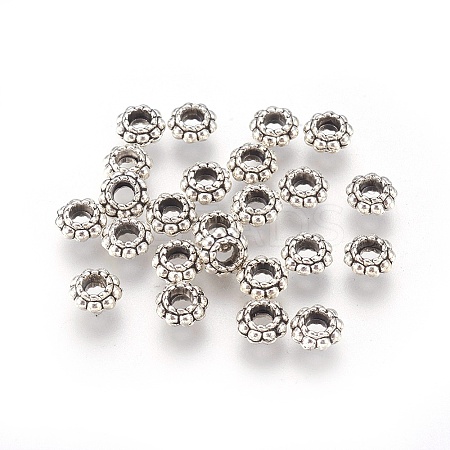 Tibetan Style Alloy Spacer Beads LS-LF1565Y-1