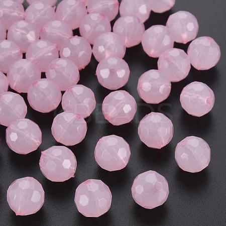 Imitation Jelly Acrylic Beads MACR-S373-97B-E10-1