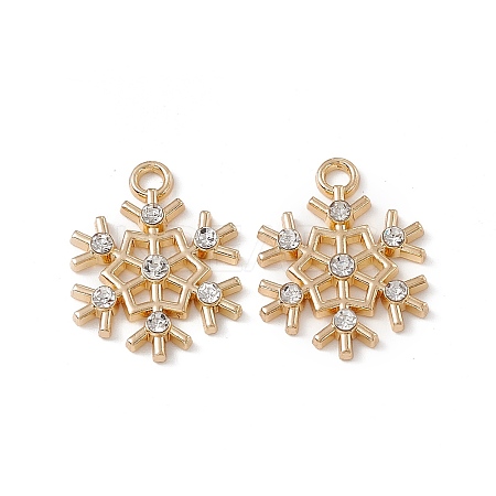Alloy Crystal Rhinestone Pendants LS-X-ALRI-K049-01G-1