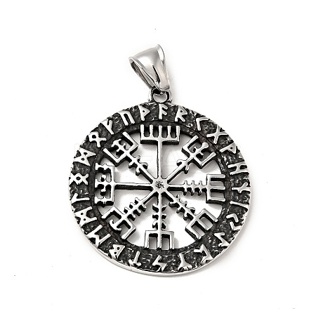 304 Stainless Steel Manual Polishing Pendants STAS-G280-10AS-1