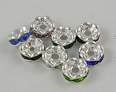 Wholesale Rhinestone Spacer Beads - KBeads.com