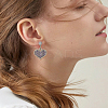 50Pcs 10 Colors Zinc Alloy Pendants FIND-SC0020-63-6